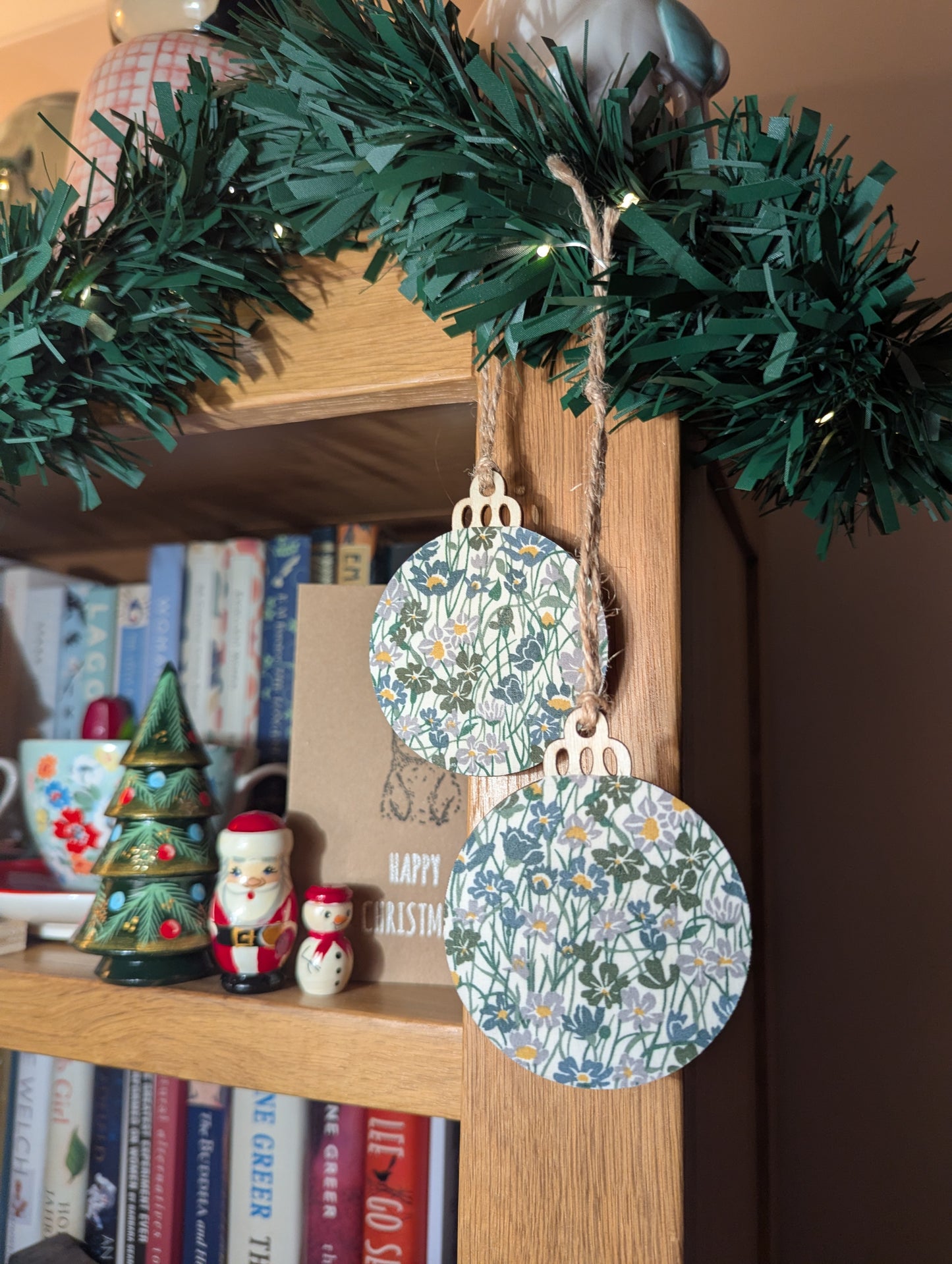 Liberty London Green Gables Handmade Bauble