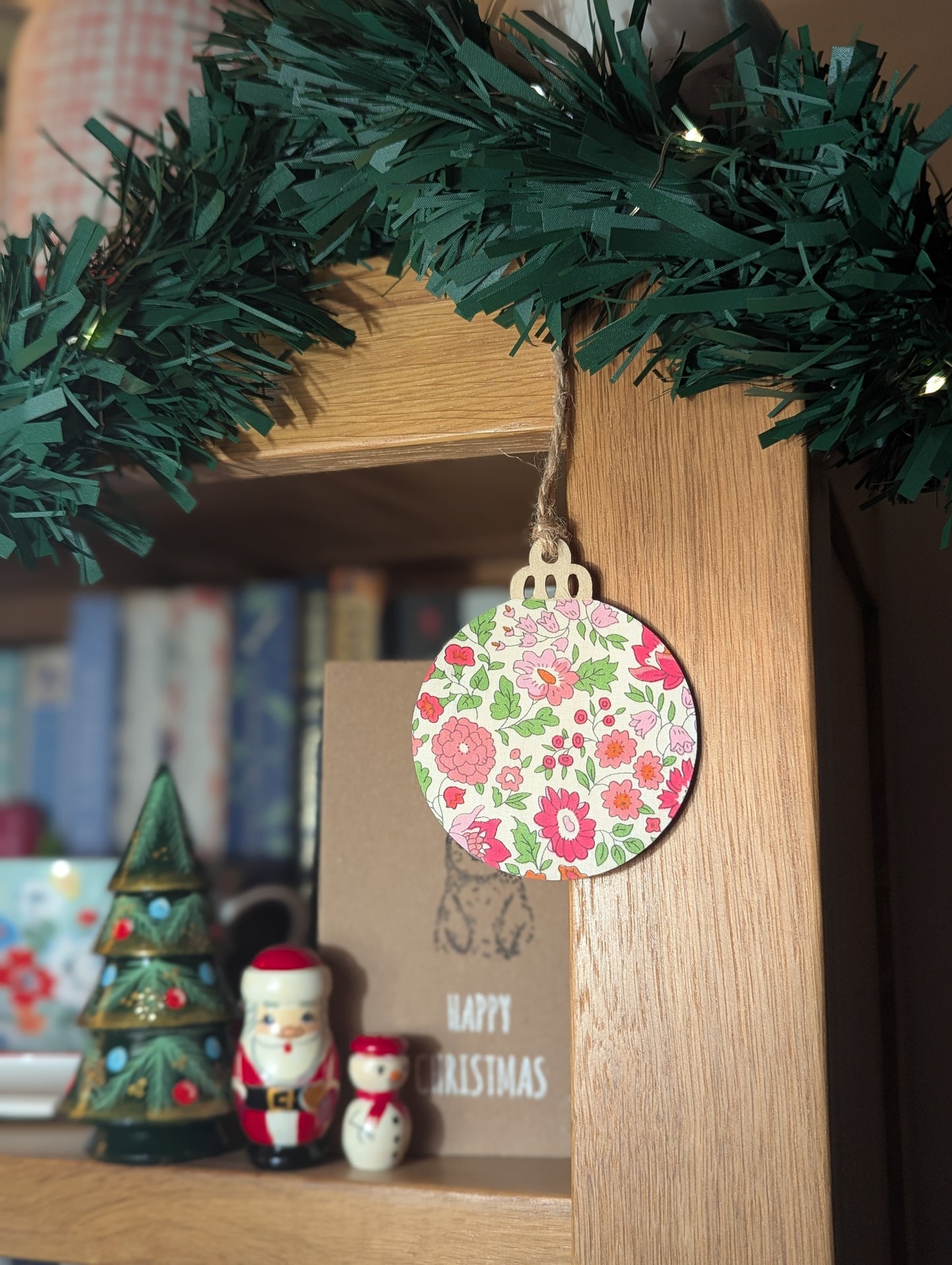 Liberty London Summer Garden Handmade Bauble