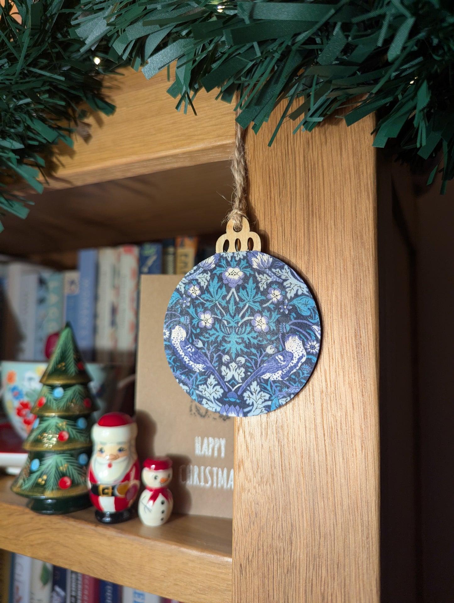 Liberty London Tana Lawn William Morris Handmade Bauble