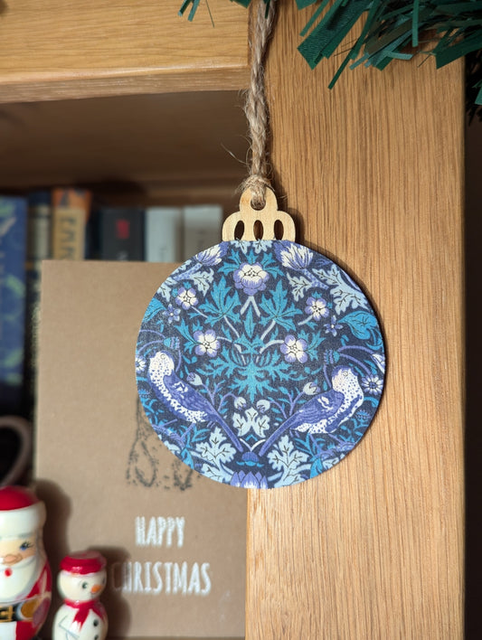 Liberty London Tana Lawn William Morris Handmade Bauble