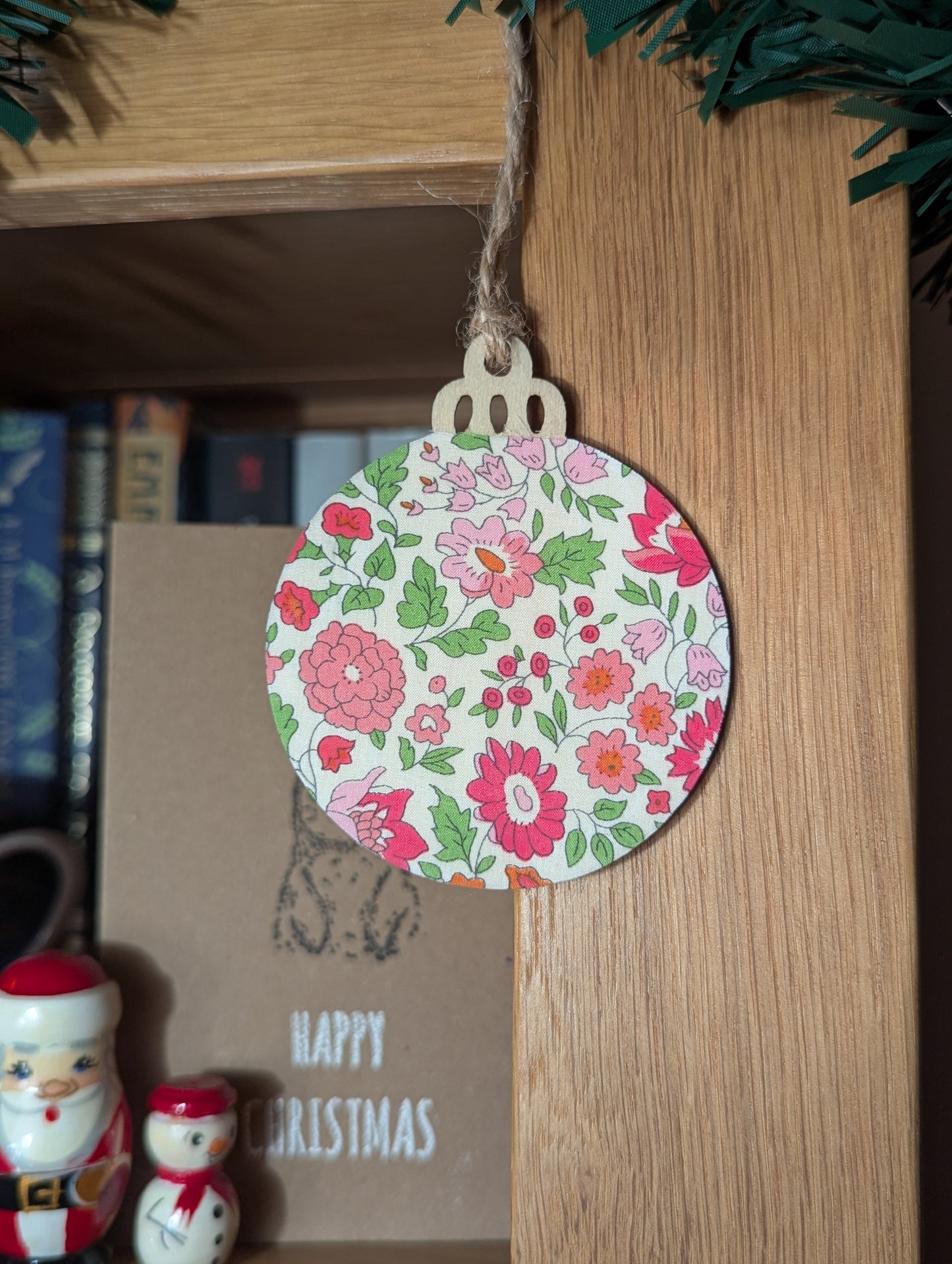 Liberty London Summer Garden Handmade Bauble