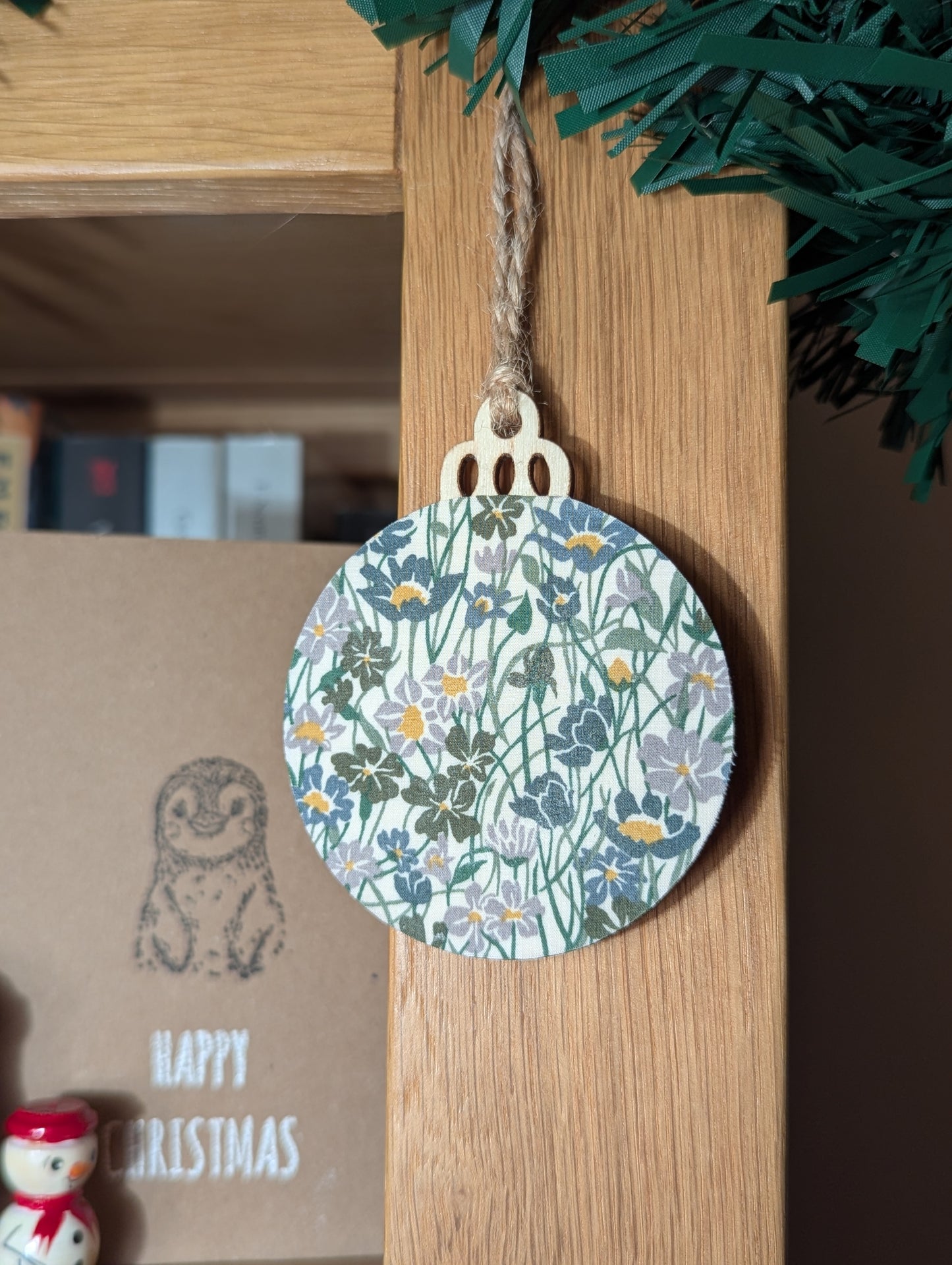 Liberty London Green Gables Handmade Bauble